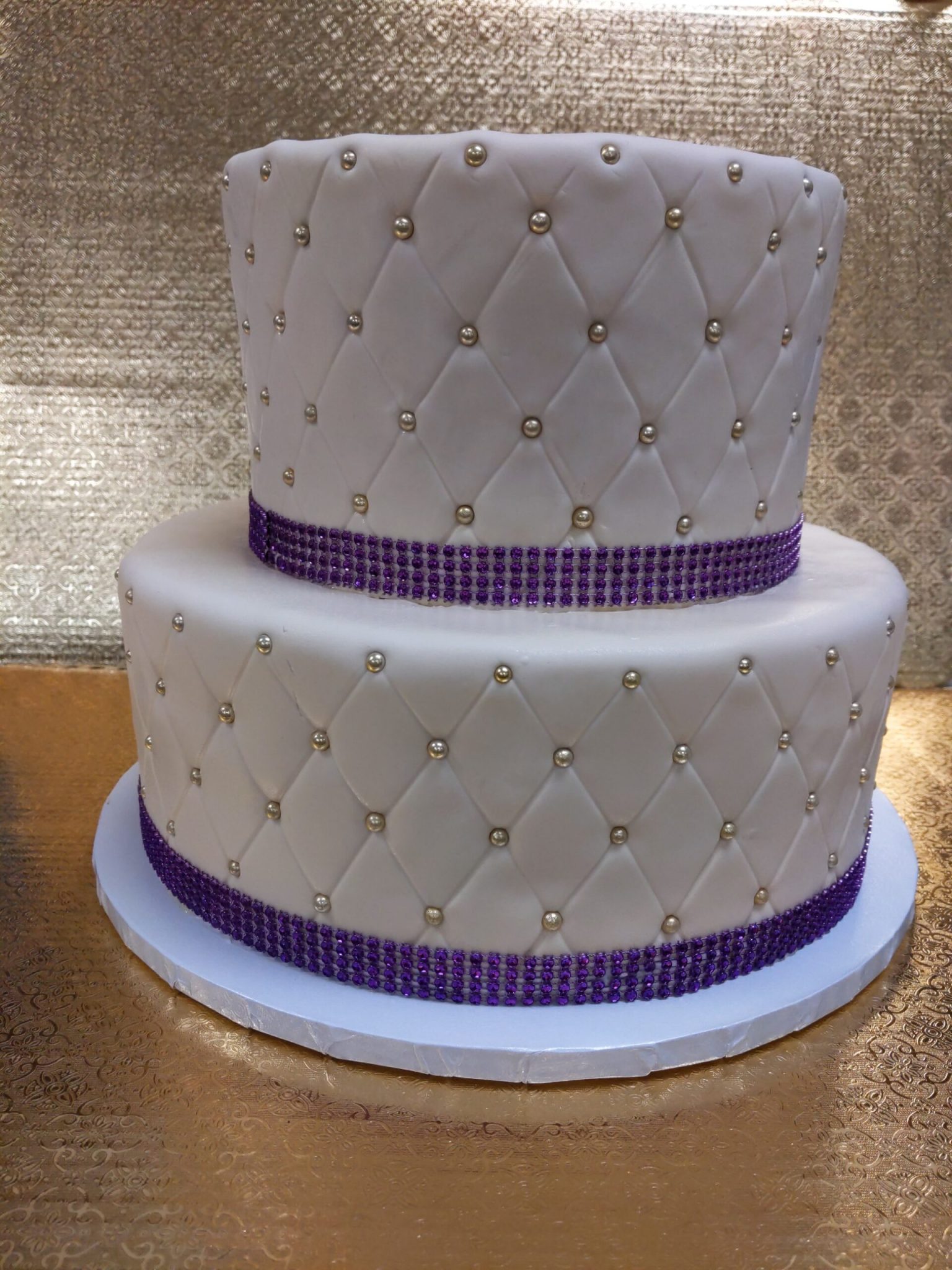 Custom Designed Quilted Cake